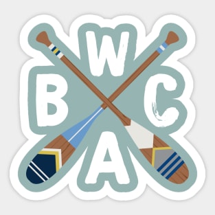 Minnesota Boundary Waters Canoe Area Paddles Sticker